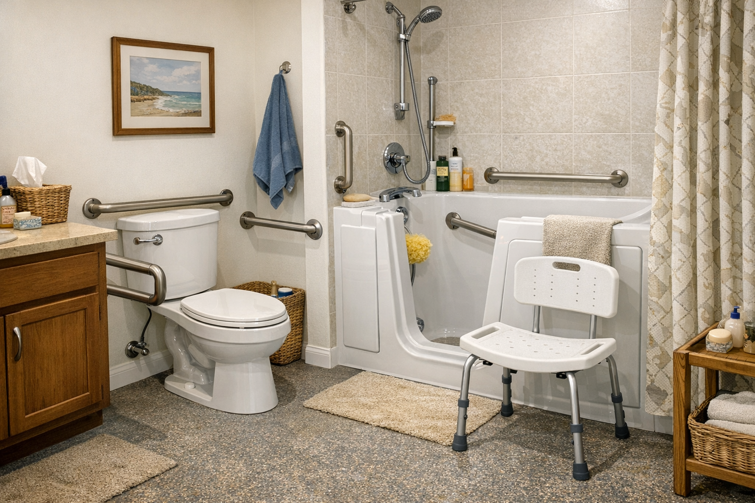 bathroom safety for seniors