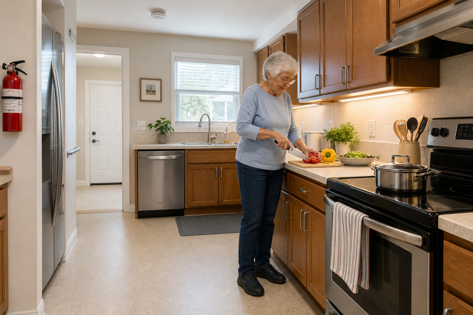 Kitchen safety for seniors Kitchen safety for seniors