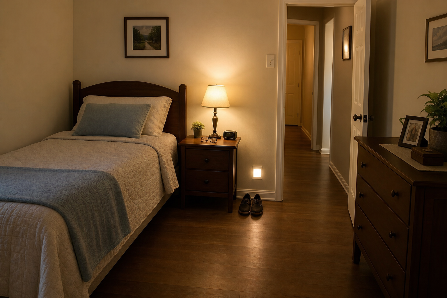 small bedroom safety for seniors