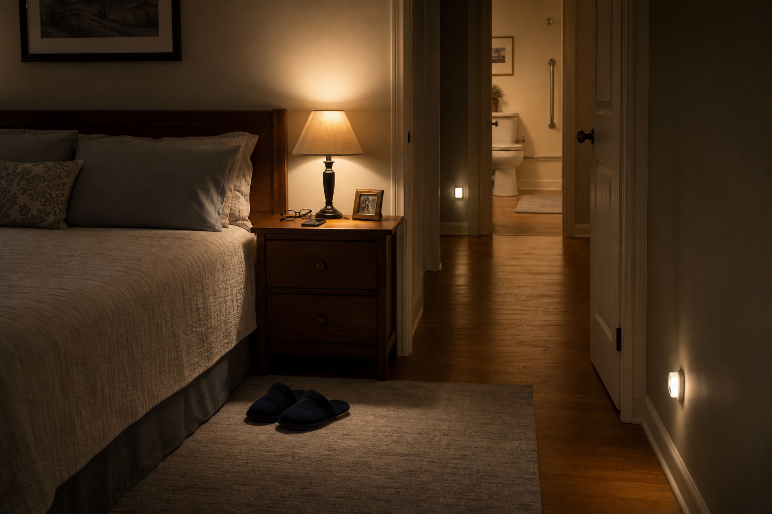 reduce fall risk at night reduce fall risk at night