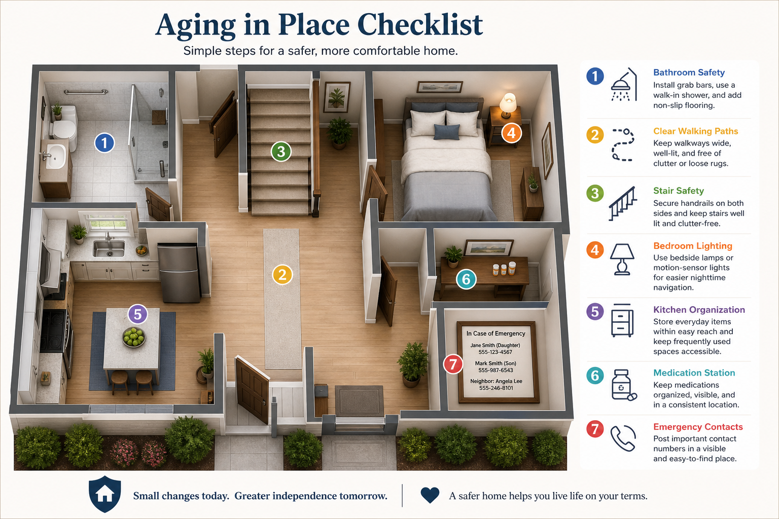 aging in place checklist aging in place checklist