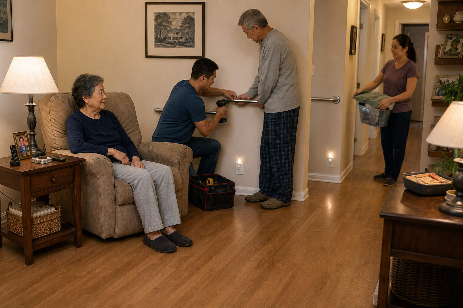 how to make a home safer without remodeling